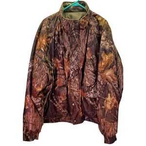 Woolrich Men's 3XL Mossy Oak Break Up Camo Insulated Hunting Jacket Reversible